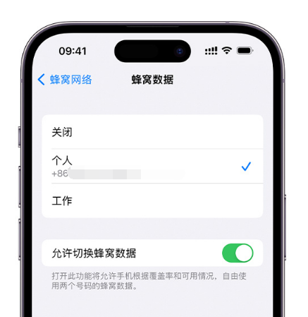 兰考苹果维修服务分享如何在iPhone上使用双卡 